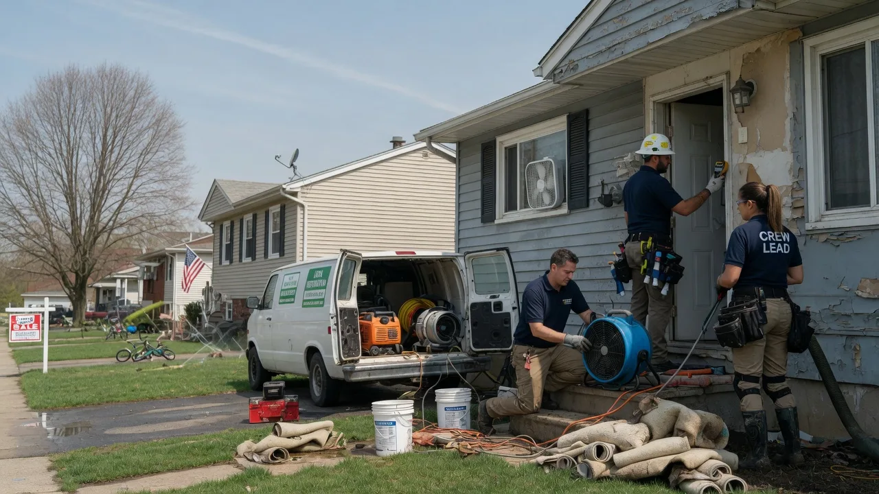 Flood Cleanup in Princeville, IL near me